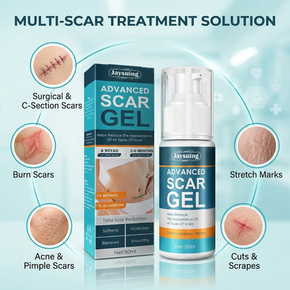 Multi-Scar Treatment Solution for Surgical, Burn, Acne and Stretch Mark Scars