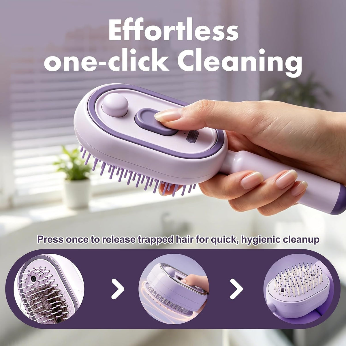 Nuvio™ HairSpa Sonic 3-in-1 Mist & Massage Hair Comb