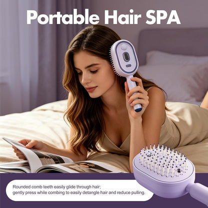 Nuvio™ HairSpa Sonic 3-in-1 Mist & Massage Hair Comb