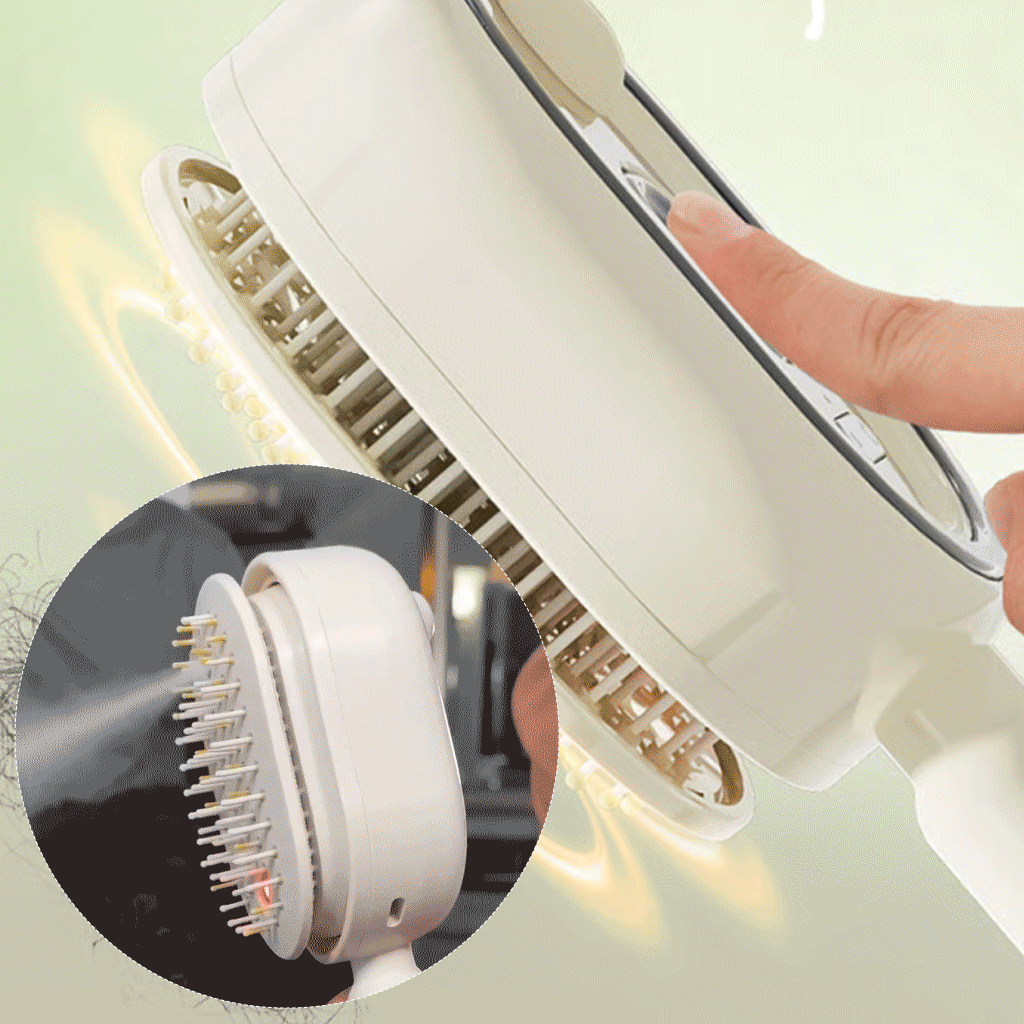 Nuvio™ HairSpa Sonic 3-in-1 Mist & Massage Hair Comb