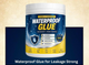 Transparent waterproof glue