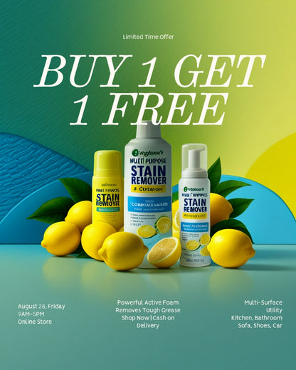 Foam Cleaner Multipurpose Stain Remover Buy1 Get1