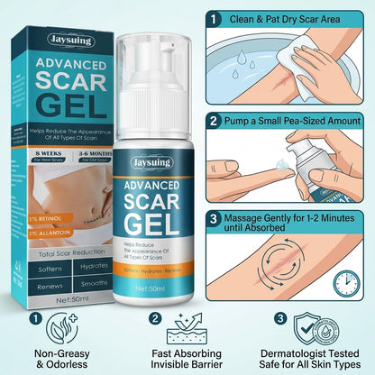 How to Apply Jaysuing Advanced Scar Gel in 3 Easy Steps